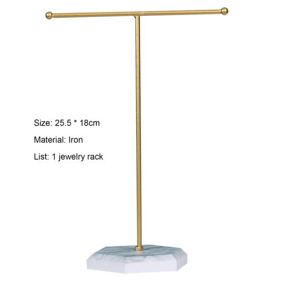Jewelry Holder European Style Large Capacity Sturdy Decorative Necklace Earring Storage Shelf for Gifts