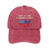 Washed Baseball Cap Fashion Sun Hat Peaked Cap