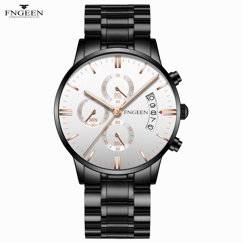 Watch Men's Student Sports Quartz Watch Waterproof Fashion Trend Luminous Belt Men's Watch Wrist Watch