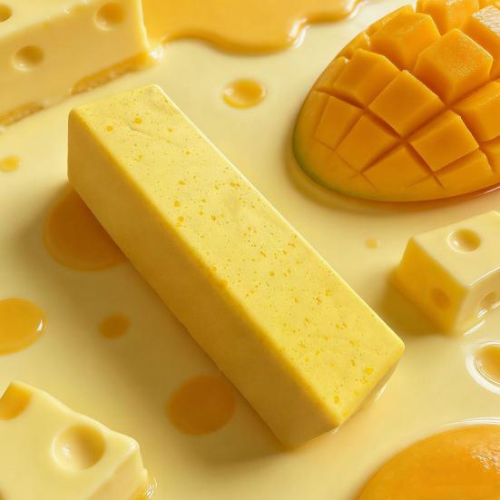 Imitation Cheese Squeeze Toy Portable Stress Reliever Soft Slow Rebound Toy Fun Sensory Toy for Kids And Adults