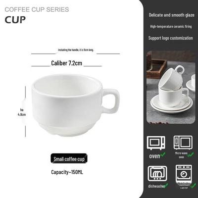 Set Tazza da Caffè e Sottotazza in Ceramica Retrò Ting Le