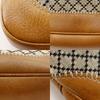 Gucci New Jackie Handbag 246907 Diamante Bamboo Fringe Brown Canvas Women Used
