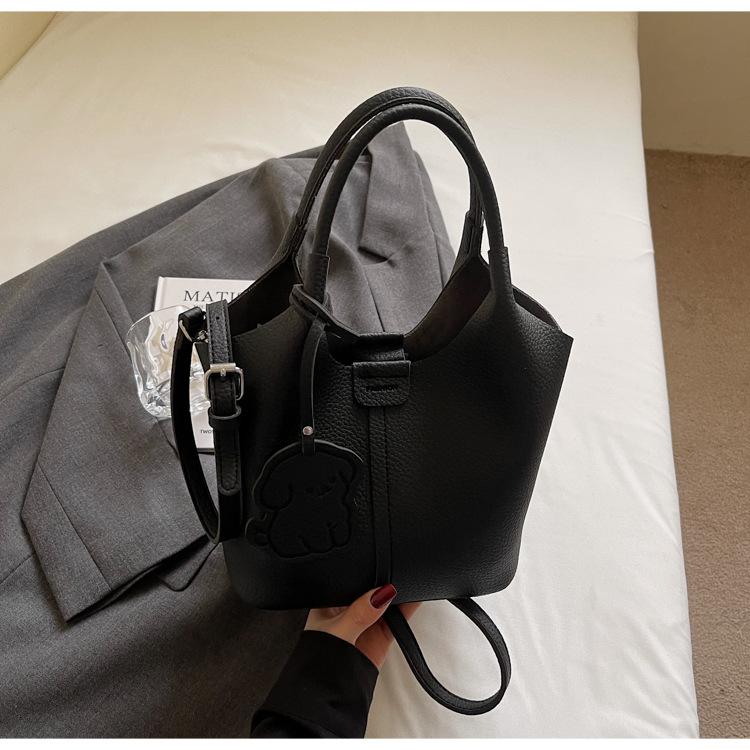 Hand bag high-end women's small women's bag new versatile bucket single shoulder oblique span bag