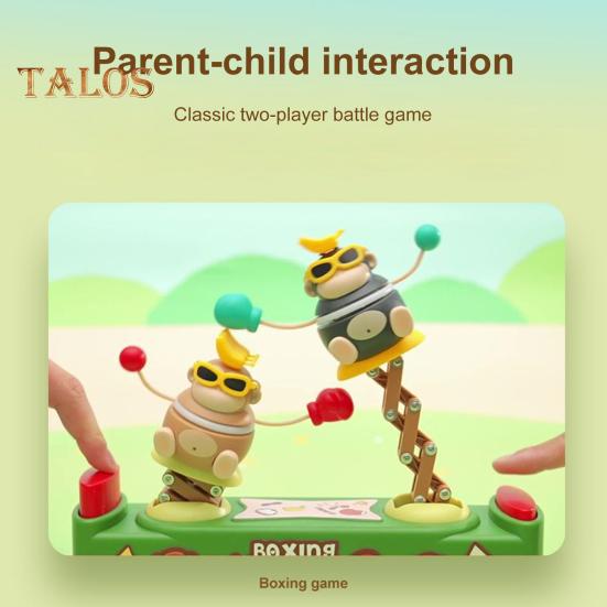 Kids Boxing Gorilla Board Game 2 Players Orangutan Battle Toy Toddlers Boys Girls Educational Interactive Bouncing Monkey Fighting Toy