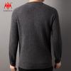 KaiKai Men's 100% Pure Wool Crew Neck Sweater