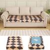Geometrisch Bedruckte Elastische Sofasitzbezüge Sofabezüge Weicher Stretch-Schutz für Haustiere Geformte Sofas Chaiselongue-Abdeckungen