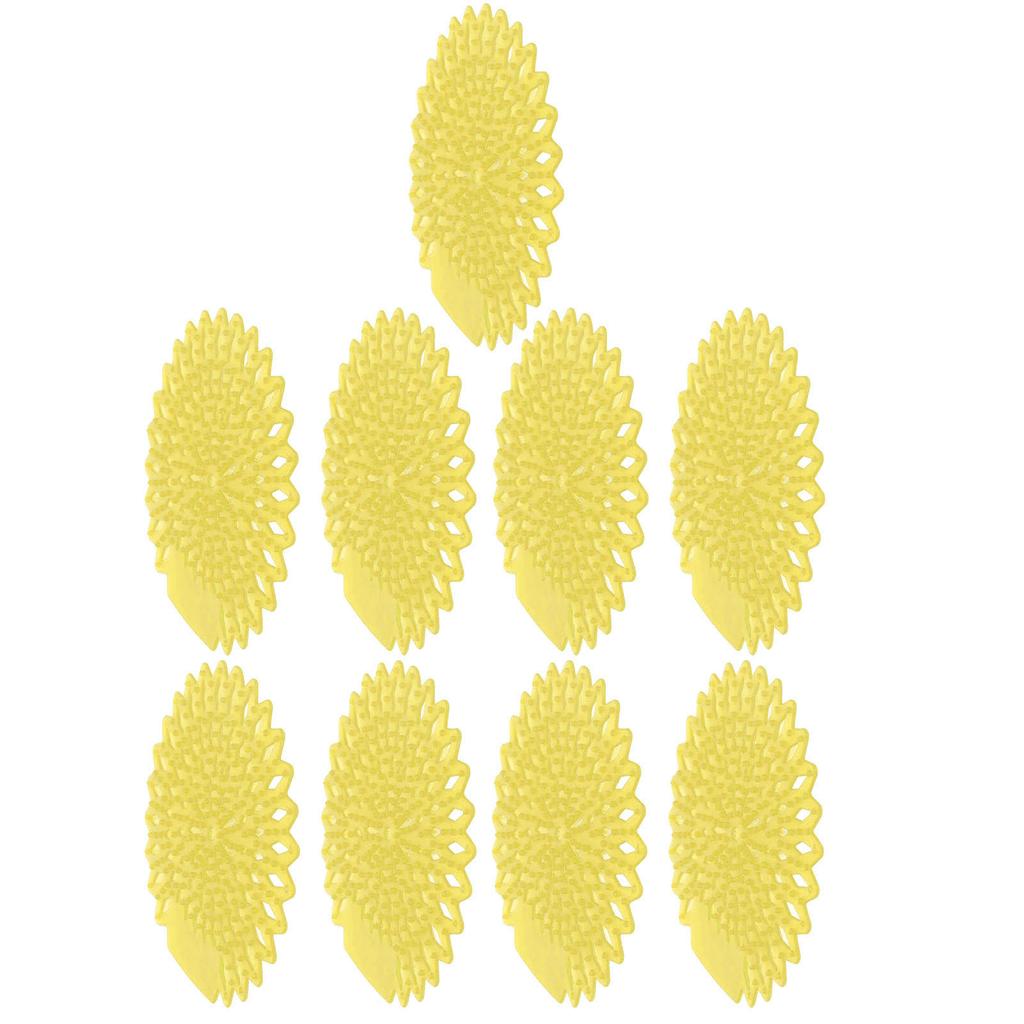 10Pcs Urinal Screens Deodorizer Proof Lasting Odor Removal Urinal Mat for Toilet Bathroom