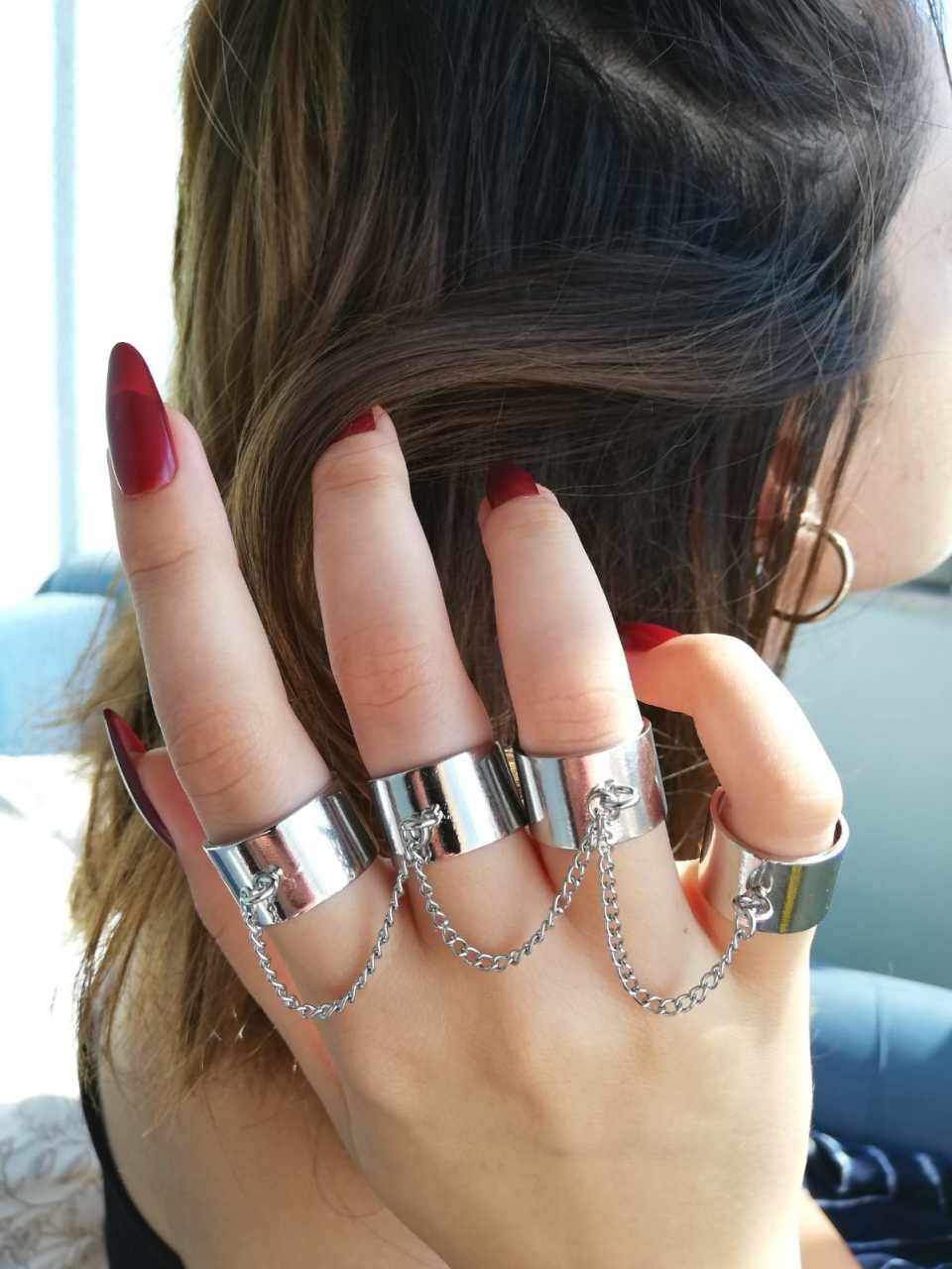 

Регулируемое кольцо с 4 звеньями