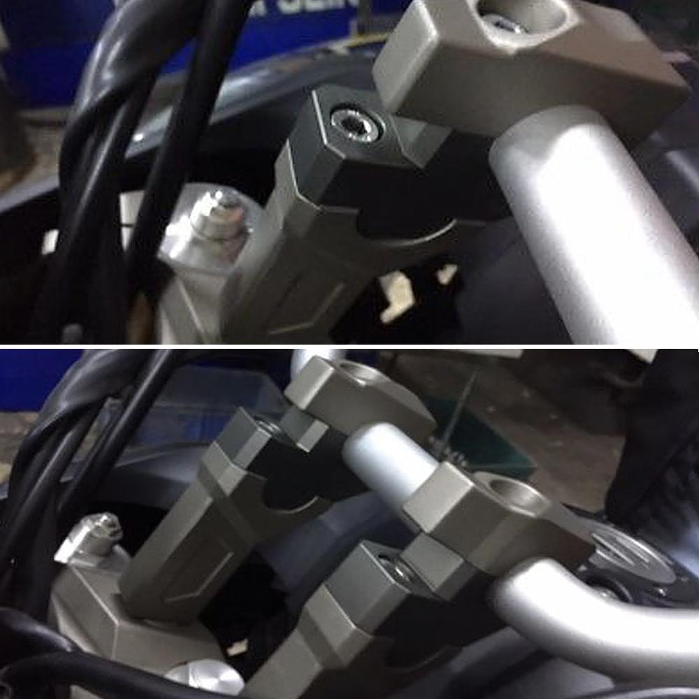 Handlebar Riser Bar Motorcycle Mount Handle Clamp Universal FOR YAMAHA MT09 Tracer 900 GT FZ09 Handlebar Bar Risers Barback 2021