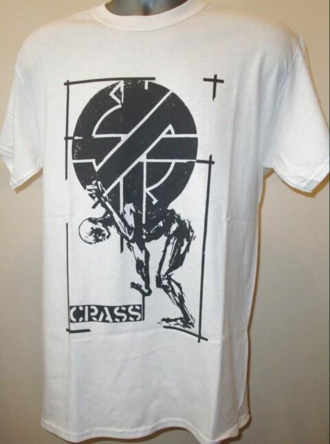 Crass T-shirt Music Anarcho Punk Band Subhumans Conflict Poison Girls Occupy 421 L
