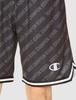 Champion CAGERS Stretch Basketball Practice Pants with Size XL C3-TB542 Men's Antibacterial, Odor-Resistant, Quick-Drying, One-Point Logo, Black,