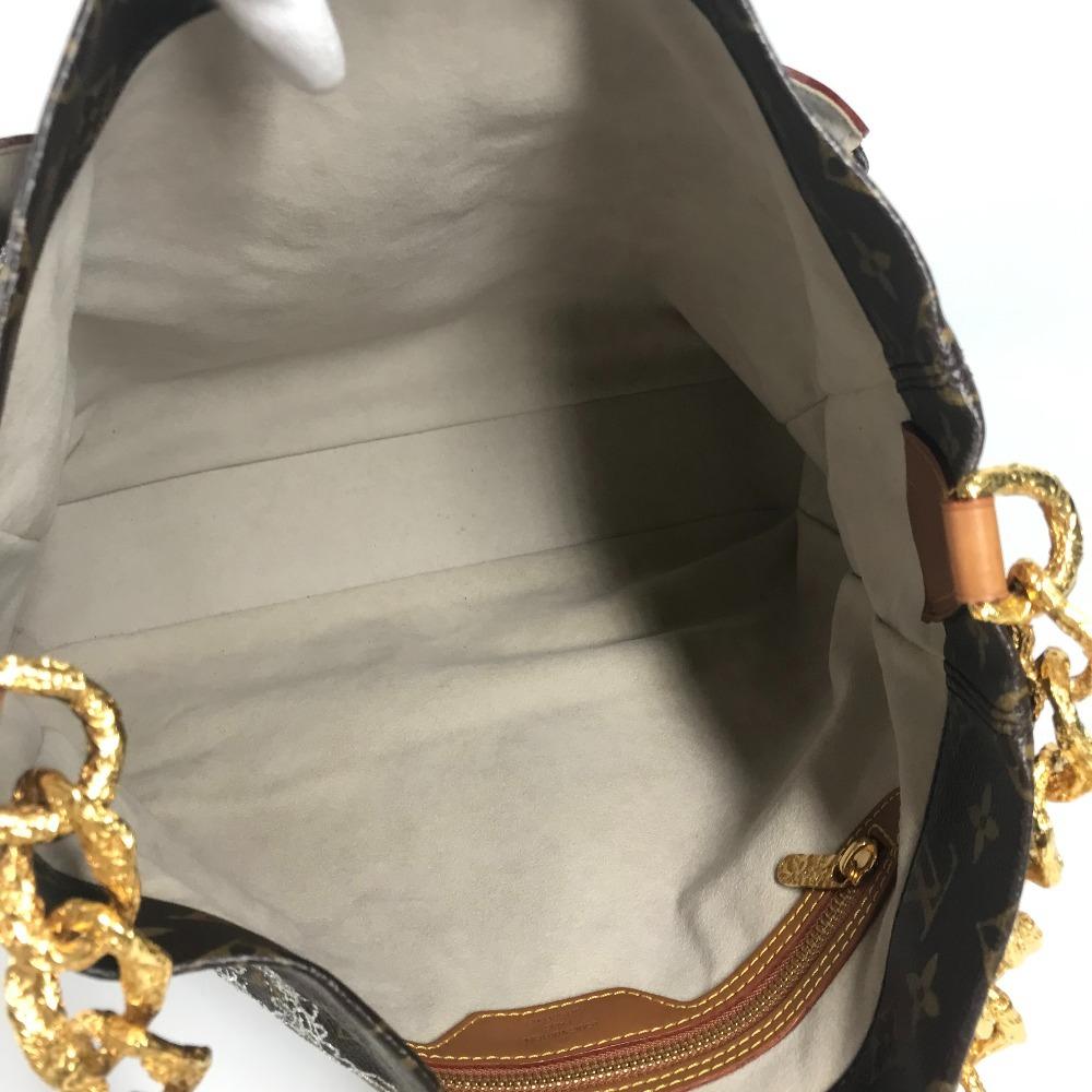 Louis Vuitton M95406 Monogram Dantelle Fersen Shoulder Bag Tote Bag White/Brown