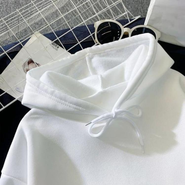 Fall Outfits Womens Oversized Hoodies Casual Long Sleeve Pullover Top Hooded Drawstring Sweatshirts