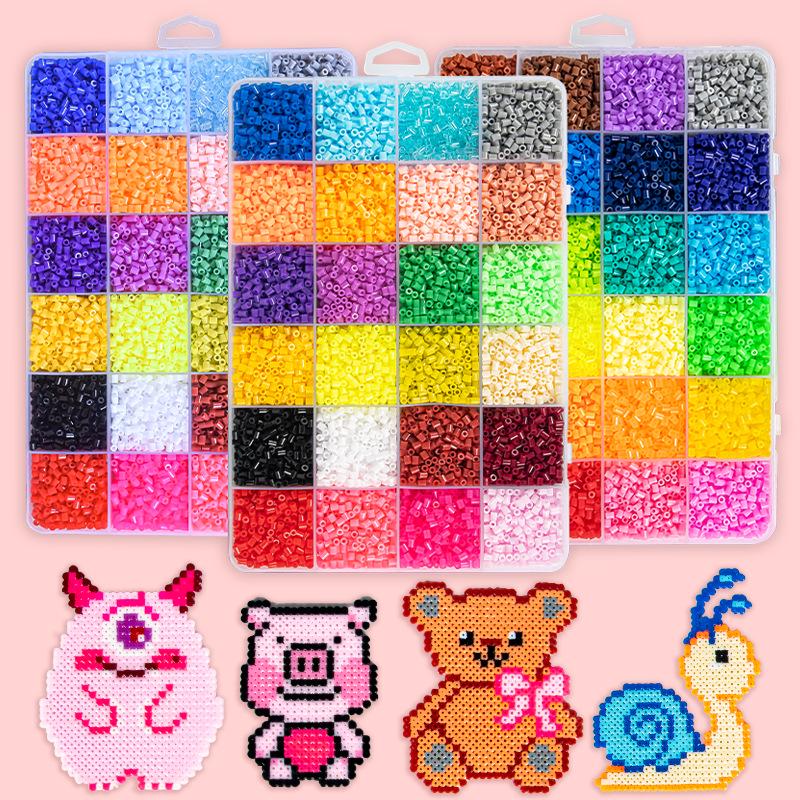 Pinpin Doudou 72-Color Soft Beads Set: Educational DIY Puzzle Toy for Children