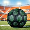 1pc Hexagonal Grid Network Themed Soccer Ball, Size 5, Lightweight PVC Material, Outdoor Training Soccer Ball Gift. q62260