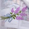 Pastoral Style Flower Embroidery Short Curtain Drapery Bedroom Window Panel Sheer Korean Fresh Half-Curtain Cafe Decor 100x50cm