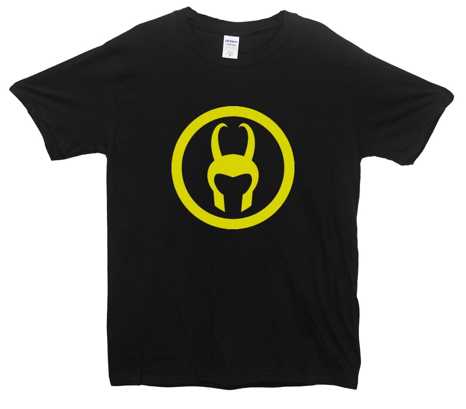Loki Logo T-Shirt (Loki Inspired) Marvel, Superhero, Thor, Iron Man S разноцветный
