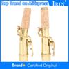 Soprano Saxophone Neck Brass Sax Gold Plated Bends Neck Straight Neck Professional Woodwind Instrument Parts & Accessories