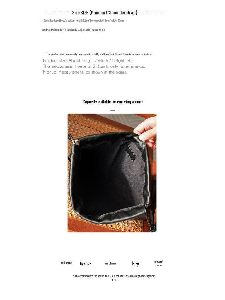 Bolso Bandolera Nube Tejido de Piel de Oveja BV Nuevo 2024: Versátil, Moderno y Popular Estilo con Cordón