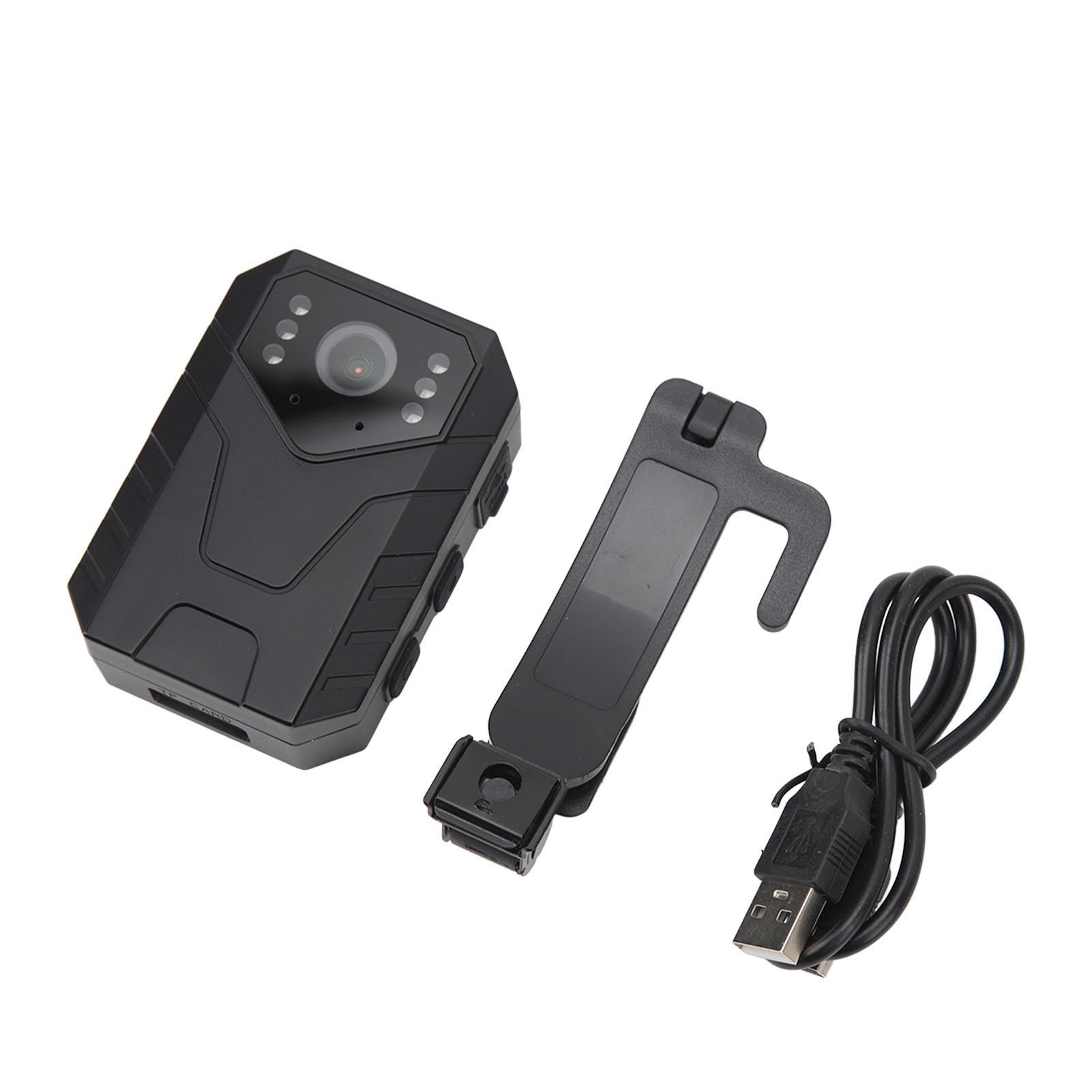 

4K Clip Camera 4K Body Wearable Camera with Clips Portable Night Vision Motion Cameras