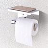 Wall Mounted Tissue Holder, SUS304 Stainless Steel Bathroom Toilet Paper Holder