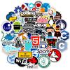 50 adesivi Java Internet programmatore fai da te valigia laptop chitarra decalcomanie per auto