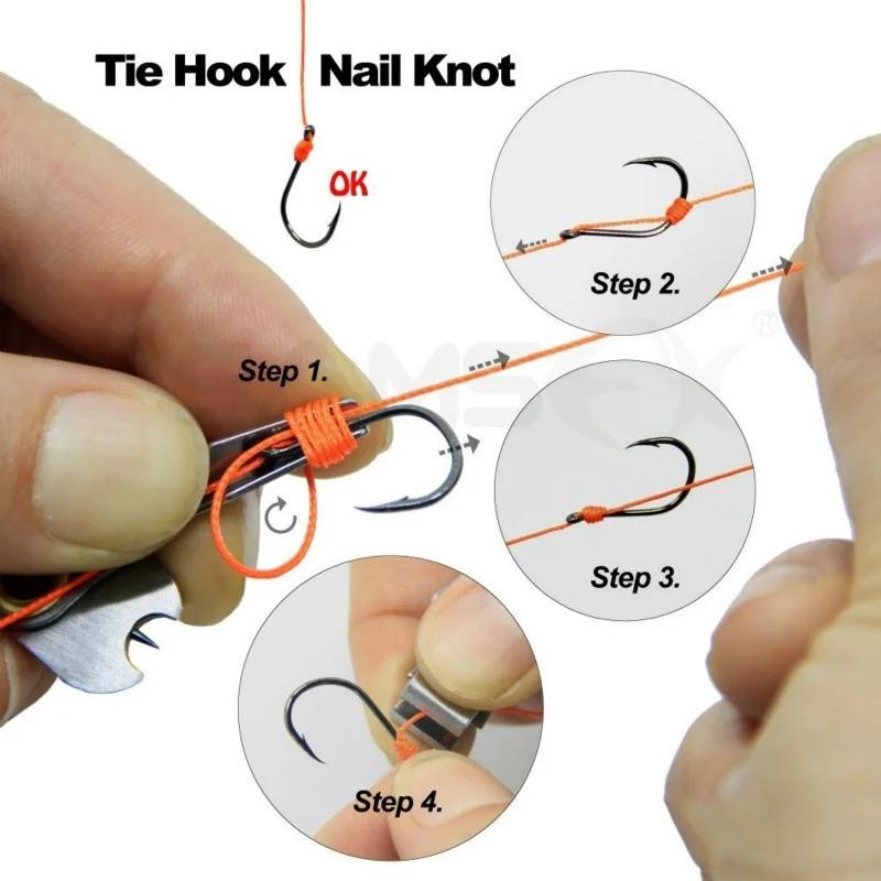 Outdoor Fishing Multifunctional Three in One Binding Hook Thread Cutting and Untiing Multi-purpose Integrated