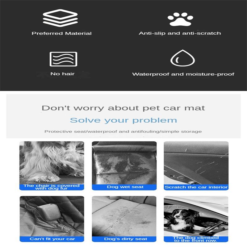 Přepravka pro psy Potah na autosedačku Taška pro kočky Taška pro štěně Auto Cestovní skládací Houpací síť Vodotěsná Košík pro psy Nosiče pro domácí mazlíčky