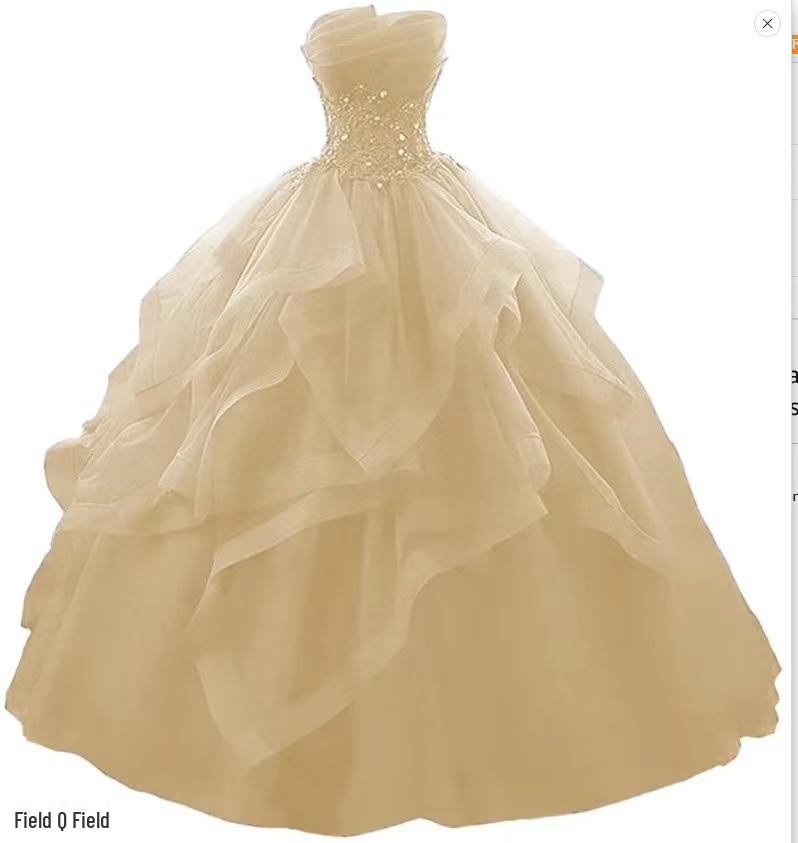 

Вечернее платье без бретелек в корейском стиле 2025 года: Приталенное свадебное платье в пол для беременных женщин больших размеров XXXL