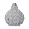 Li-Ning Unisex All-Over Print Bandana Style Hooded Sweatshirt Grey AWDV829-1