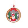 Christmas LED Light-Up Ornaments: Santa, Snowman & Reindeer Figurines