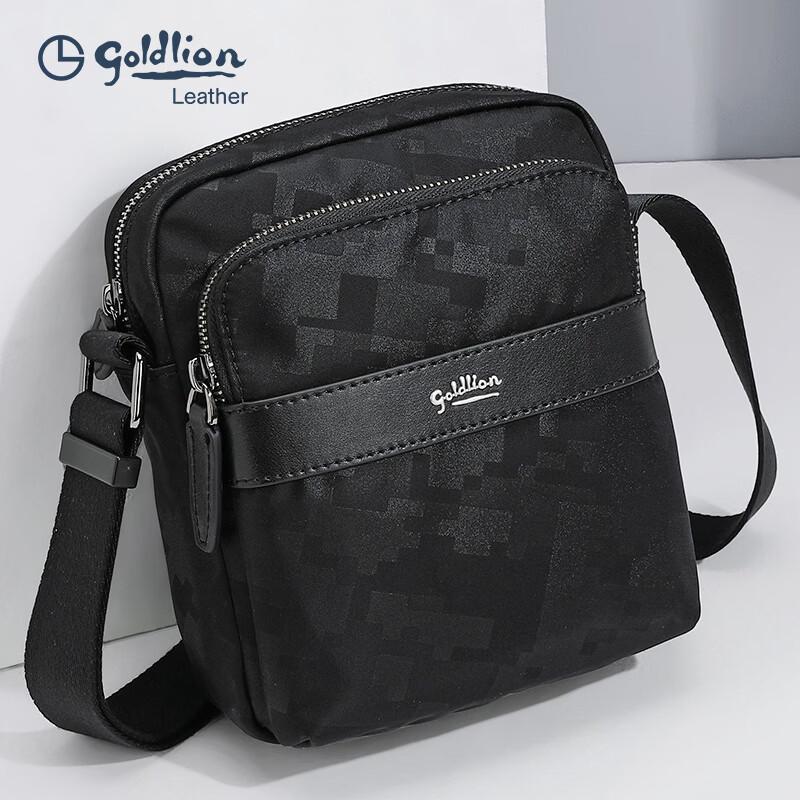 Мужская тканевая сумка через плечо Goldlion