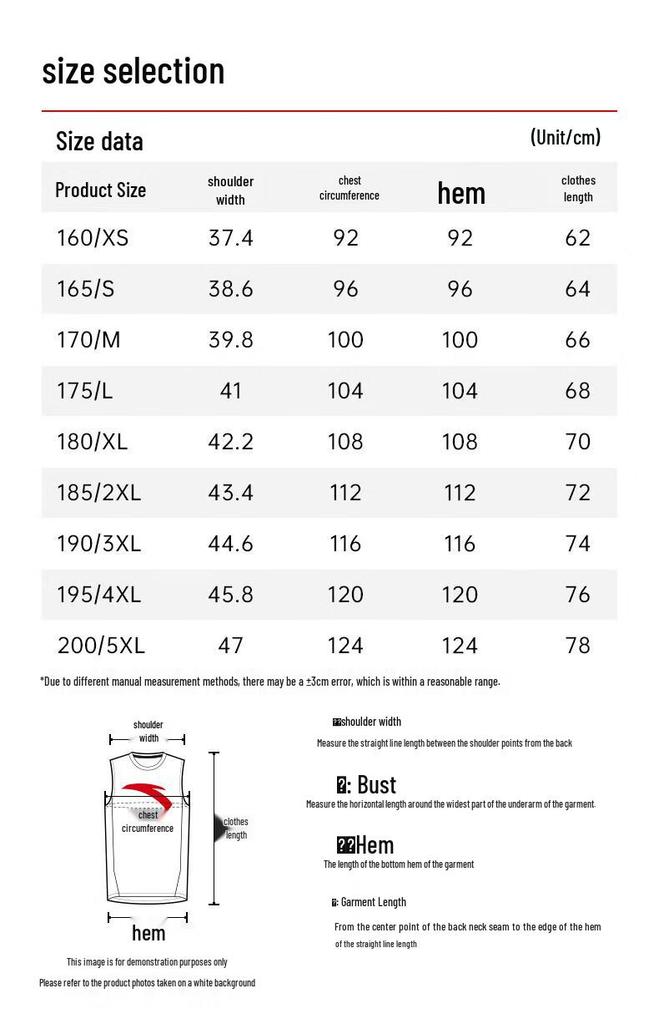 Anta Men's Quick-Dry Workout Tank Top