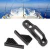 Nylon Kayak Cord Lock Cleat Self-Lock Rope Cord Tensioner Runner Quick Grip Soft Rope Tensioning Slider for Canoeing Kayak Surfing Accessories