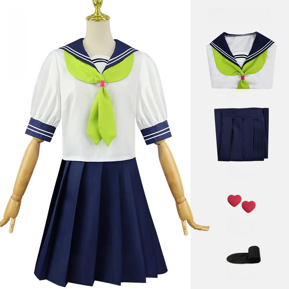 You And I Are Polar Opposites Suzuki Cosplay Costume With Sailor Uniform For Anime Role Play