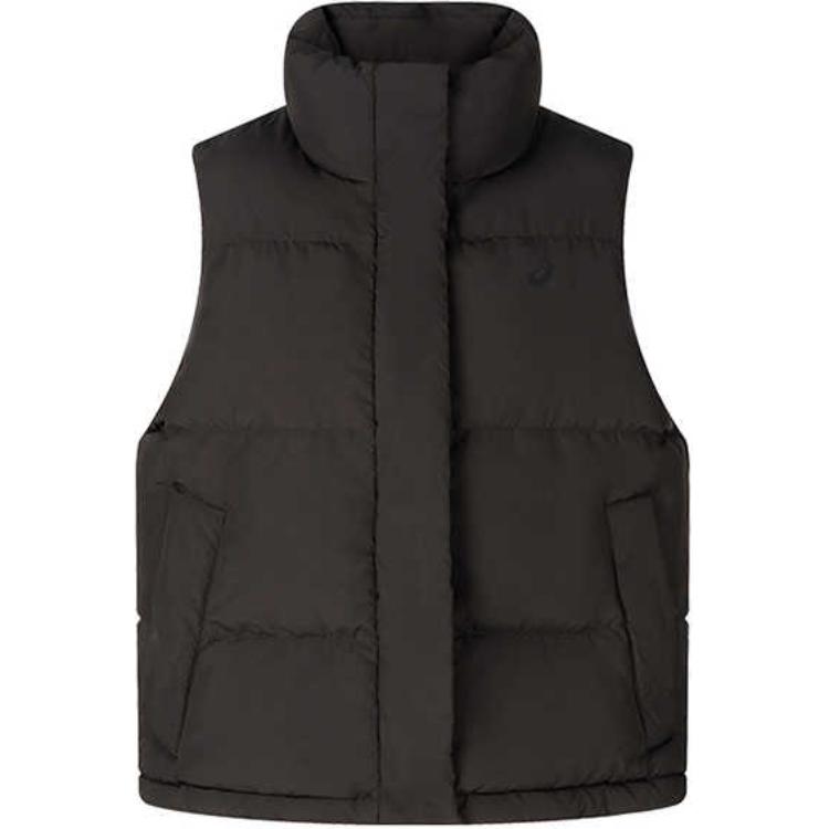 

Asics Warm Zip Collar Down Vest Women vest Black 2032D264-001 M