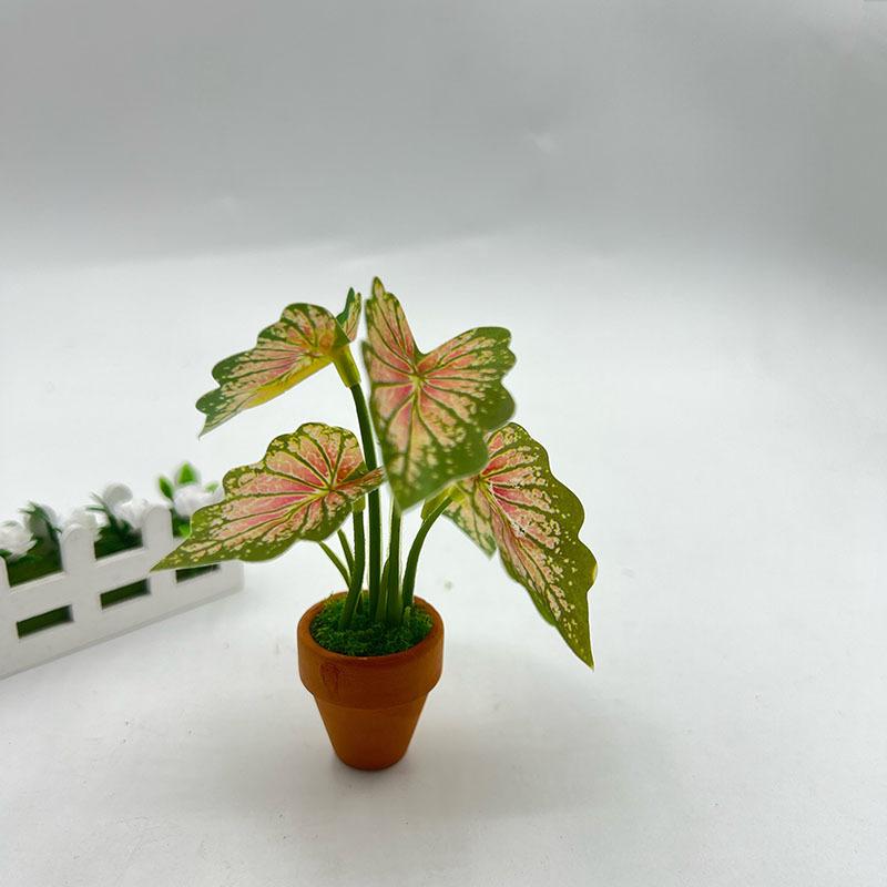 Miniature Clear Vase Model 1/12 Scale Dollhouse Resin Craft Fairy Garden Landscape DIY Decor