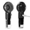 USB Rechargeable Mini Handheld Fan Portable Misting Fan With 4 Adjustable Speed Spray Water Mist Fan Outdoor Camping Travelling