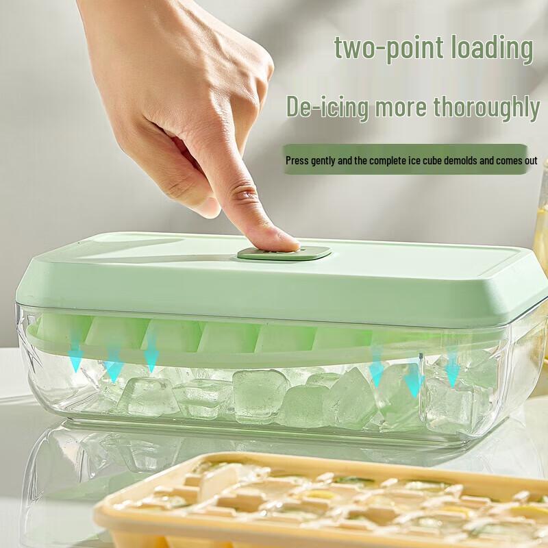 Debo Quick Release 32-Grid Ice Cube Tray Set