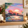 Charmander Custom Name Diamond Painting Personalized 5D Full Drill DIY Diamond Art Home Decor