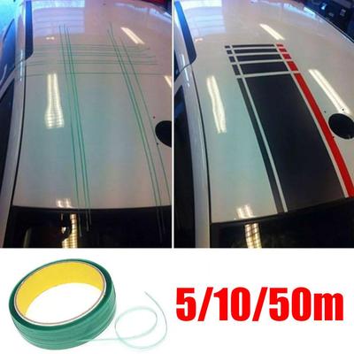 5/10/50M Vinylová fólie na auto Bezkontaktní páska Designová linie Bezpečná Dokončovací linie Bezkontaktní páska pro balení vinylové fólie na auto Řezné nástroje
