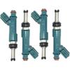23250-37020 4pcs Fuel Injectors Compatible with 2011-2015 Lexus CT200h, 2010-2015 Toyota Prius, 2012-2015 Toyota Prius Plug-In/Prius V 1.8L