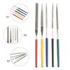 5Pcs Needle File Set For Jewelry Metal Wood Ceramic Glass Stone Craft Sharping Woodworking Hand Tools Carving Tool