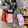 Polyester Crossbody Bag For Women And Men With Zipper Pocket For Outdoor Travel And Daily Use