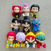 Anime Hunters Gilrs Lumi Mila Zoi Action Figures Set Chibi Dolls PVC Model Toys Desktop Ornaments Fans Collection Birthday Gifts