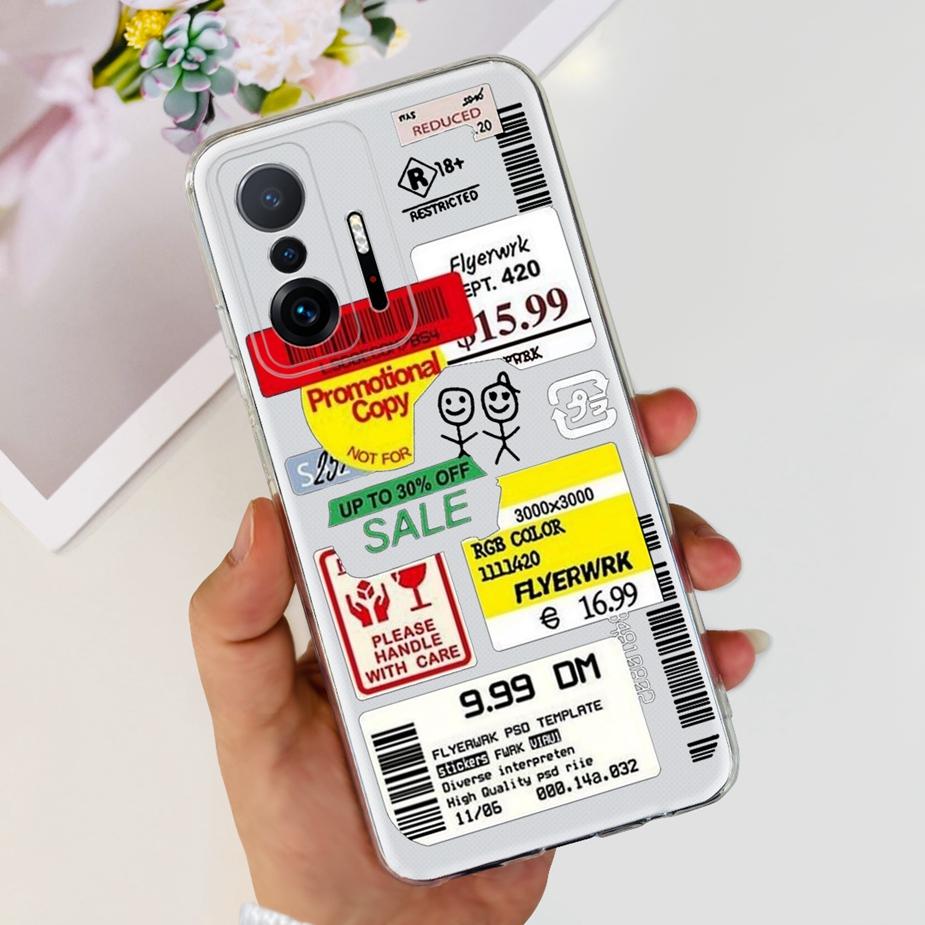 For Xiaomi 11T Pro Case New Fashion Back Cover Silicone Soft TPU Phone Case For Xiaomi Mi 11T Pro 11TPro Mi11T Full Coque Bumper