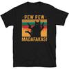Pew Pew Madafakas! Süße Katze Lustiges Tier Kätzchen Katzen T-Shirt