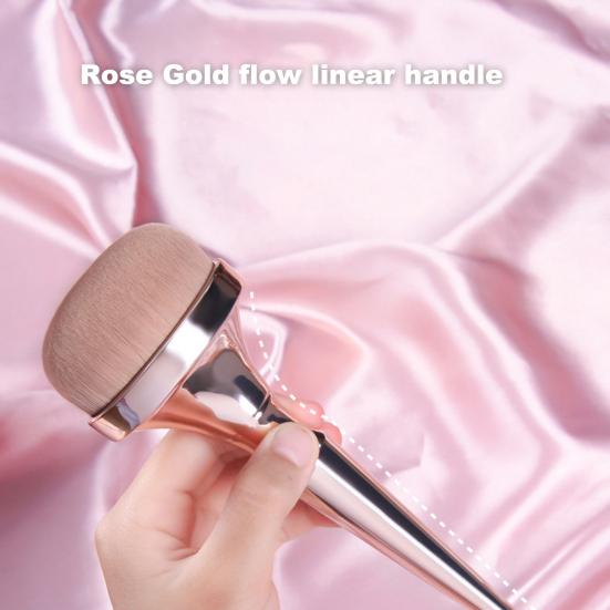 Yousheng 9 Stück Beauty Pinsel Professionelle Glatte Deckkraft Kunststoff Handgriff Bequem zu Greifen Lidschatten Concealer Pinsel Schminktisch Zubehör