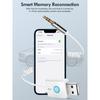 Araç Bluetooth uyumlu 5.0 Adaptör 3,5 mm Ses Aux Alıcı Verici Bluetooth uyumlu Handsfree Kiti