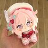 10 cm Peluche Honkai Impact 3 Elysia Peluche Giocattoli Bambole di Peluche Elysia Ciondoli Decorativi per Zaino Portachiavi Regalo di Natale